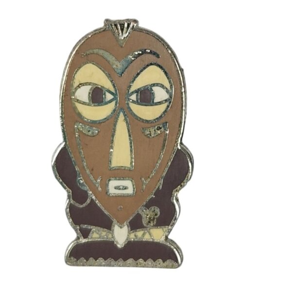 2011 Disney Hidden Mickey Icons Tiki Disneyland Resort Pin - Picture 1 of 7